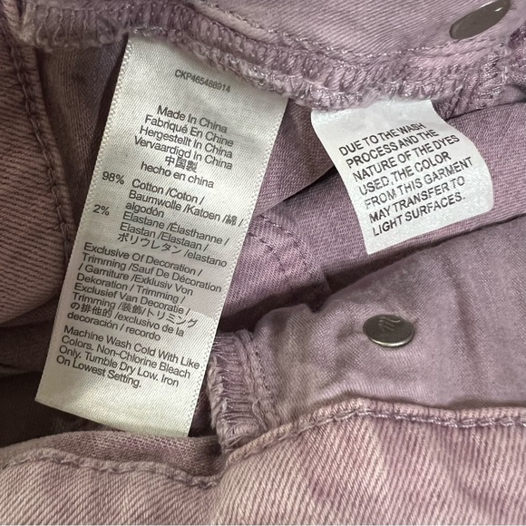 MADEWELL Balloon Garment Dye Edition Jeans Provence Grape Lilac Retro 80’s SZ 30 - Picture 12 of 16